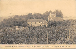 Institution N.D. De Montmélian - St WITZ Par SURVILLIERS (S&O) L'Eglise St Witz - L'Abri - Saint-Witz