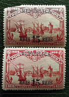 Timbres - Portugal - 1898 - 10 Reis - Republica - Continente COLOUR VARIATION - Nuevos