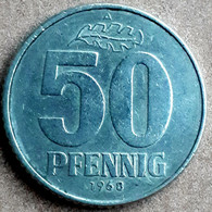 DUITSLAND / /D.D.R.:  50 PFENNIG 1968  A   KM12.2   VZGL - 50 Pfennig