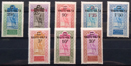 HAUTE-VOLTA                        N° 33/40                    NEUF* - Unused Stamps