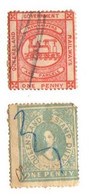 QUEENSLAND 8 Timbres Oblitérés Dont Railways - Oblitérés