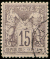 R1311/2677 - SAGE TYPE I N°66 Gris Foncé - CàD - 1876-1878 Sage (Type I)