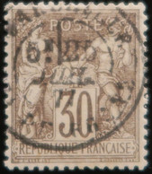 R1311/2679 - SAGE TYPE I N°69 Brun Foncé - LUXE - CàD Du 25 JUILLET 1877 - TRES BON CENTRAGE - 1876-1878 Sage (Type I)