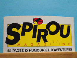 Autocollant Spirou Magazine - Spirou Magazine