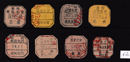 CHINA CHINE  全国各地不同的国内邮资已付邮戳 Different Domestic Postage Paid Postmarks Across The Country - 62 - Usados