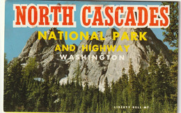 Souvenir Folder Of North Cascades National Park And Highway, Washington - Altri & Non Classificati