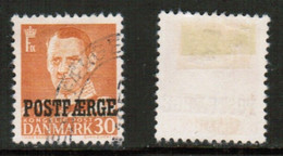 DENMARK   Scott # Q 32 USED (CONDITION AS PER SCAN) (Stamp Scan # 864-11) - Postpaketten