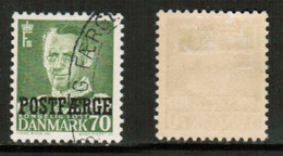 DENMARK   Scott # Q 39 USED (CONDITION AS PER SCAN) (Stamp Scan # 864-17) - Postpaketten