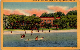 Florida Panama City The Cove Hotel On The Bay 1952 Curteich - Panamá City