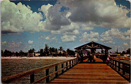 Florida Fort Myers Beach Fishing Pier 1971 - Fort Myers