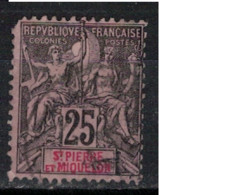 SAINT PIERRE ET MIQUELON             N°  YVERT  66 (2) 2° Choix   OBLITERE     ( OB    06/ 13 ) - Used Stamps