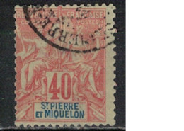 SAINT PIERRE ET MIQUELON             N°  YVERT  68  OBLITERE     ( OB    06/ 13 ) - Used Stamps