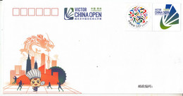 China 2018 Victor  China  Open Badminton Commemorative Cover - Bádminton