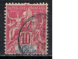 SAINT PIERRE ET MIQUELON             N°  YVERT 73  OBLITERE     ( OB    06/ 13 ) - Used Stamps