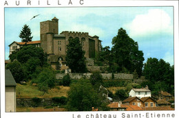 Aurillac Le Chateau Saint Etienne Qui Domine Un Quartier De La Ville       CPM Ou CPSM - Aurillac