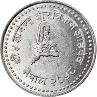 Monnaie, Népal, SHAH DYNASTY, Gyanendra Bir Bikram, 25 Paisa, 2003, Kathmandu - Nepal