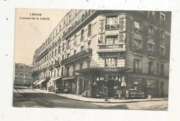 JC, Cp, 92,BECON, L'avenue De La LIBERTE ,  Commerces,  Voyagée 1912 - Autres & Non Classés