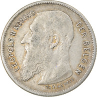 Monnaie, Belgique, 2 Francs, 2 Frank, 1909, TB+, Argent, KM:59 - 2 Francs