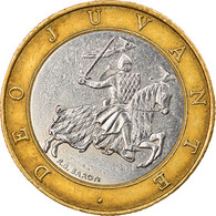 Monnaie, Monaco, Rainier III, 10 Francs, 1991, TTB, Bi-Metallic, Gadoury:MC 160 - 1960-2001 New Francs