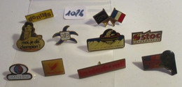 SUPER AFFAIRE A PRIX CASSE !!! LOT 1026 : Lot De 10 Pin's TOUS DIFFERENTS En Très Bon état Mais SANS Les Attaches - Lots