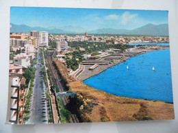 Cartolina Viaggiata "TORRE ANNUNZIATA Lido Azzurro - Panorama" 1965 Timbro Lido Azzurro - Torre Annunziata