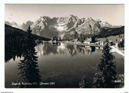 MISURINA (BL):   LAGO  DI  MISURINA  -  M. SORAPIS  -  FOTO  -  FG - Châteaux D'eau & éoliennes