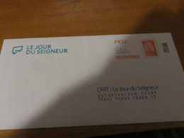 POST REPONSE CFRT LE JOUR DU SEIGNEUR N° 380116 - PAP: Antwort/Marianne L'Engagée