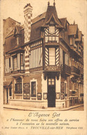 CPA 14 TROUVILLE SUR MER AGENCE GAT RUE VICTOR HUGO - Trouville