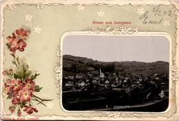 Gruss Aus Langnau * 3. 2. 1902 - Präge-Karte - Langnau Im Emmental