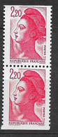 France Paire Verticale N° 2427a  Neufs * *   B/TB Voir Scans Soldes ! ! ! - Ungebraucht