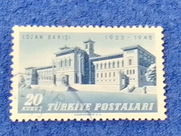 TÜRKİYE.-1940-50-  20K  TREATY OF LAUSANNE  DAMGALI - Oblitérés