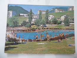 Cartolina Viaggiata "MOUTIER La Piscine" 1966 - Moutier