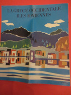 GRECE/La Gréce Occidentale - Iles Ionniennes / Illustré, Avec Liste Des Hôtels / 1969              PGC478 - Toeristische Brochures