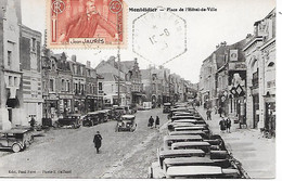 Delcampe - MONTDIDIER ( 80 ) - Place De L 'Hôtel De Ville - Montdidier