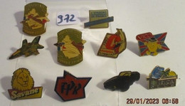 SUPER AFFAIRE A PRIX CASSE !!! LOT 972 : Lot De 10 Pin's TOUS DIFFERENTS En Très Bon état Mais SANS Les Attaches - Lots