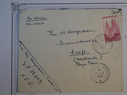 BN3 FRANCE ALGERIE  BELLE  LETTRE FM 1958 A DELFT HOLLANDE  ++AFFRANCH. INTERESSANT - Lettres & Documents