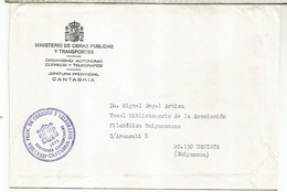 CANTABRIA CC FRANQUICIA CORREOS JEFATURA PROVINCIAL - Postage Free