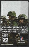 CODCARTE RECRUTEMENT ARMEE DE TERRE 5 MINUTES NEUVE 100 000 EX - Ohne Zuordnung