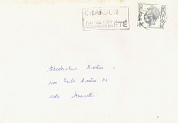 BELGIUM. POSTMARK. STOCK YOUR COAL SUPPLIES IN SUMMER - Sonstige & Ohne Zuordnung