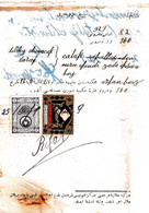 Turkey & Ottoman Empire -  Fiscal / Revenue & Rare Document With Stamps - 43 - Lettres & Documents