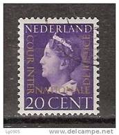 NVPH Nederland Netherlands Pays Bas Niederlande Holanda 23 Used Dienstzegel, Service Stamp, Timbre Cour, Sello Oficio - Officials