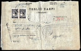 Turkey & Ottoman Empire -  Fiscal / Revenue & Rare Document With Stamps - 22 - Brieven En Documenten