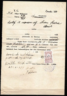 Turkey & Ottoman Empire -  Fiscal / Revenue & Rare Document With Stamps - 16 - Briefe U. Dokumente