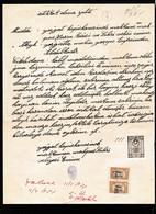 Turkey & Ottoman Empire -  Fiscal / Revenue & Rare Document With Stamps - 7 - Cartas & Documentos