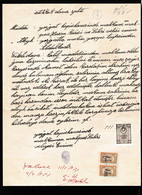 Turkey & Ottoman Empire -  Fiscal / Revenue & Rare Document With Stamps - 7 - Briefe U. Dokumente