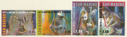 SAINT MARIN - N°2374/7 ** (2014) Lutte Contre La Violence Fondée Sur Le Sexe. - Unused Stamps
