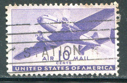 ETATS-UNIS- P.A Y&T N°28- Oblitéré - 2a. 1941-1960 Usados