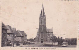 KERK   EGLISE ET AVENUE DELLEUR - Watermaal-Bosvoorde - Watermael-Boitsfort