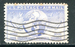 ETATS-UNIS- P.A Y&T N°42- Oblitéré - 2a. 1941-1960 Gebraucht