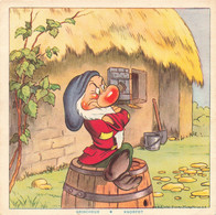 Publicité Cadum - Grincheux - Disney - Colorisé - Carte Publicitaire - Format 14/14 Cm - Werbepostkarten